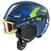 Ski Helmet UVEX Viti Set Junior Blue Puzzle 51-55 cm Ski Helmet