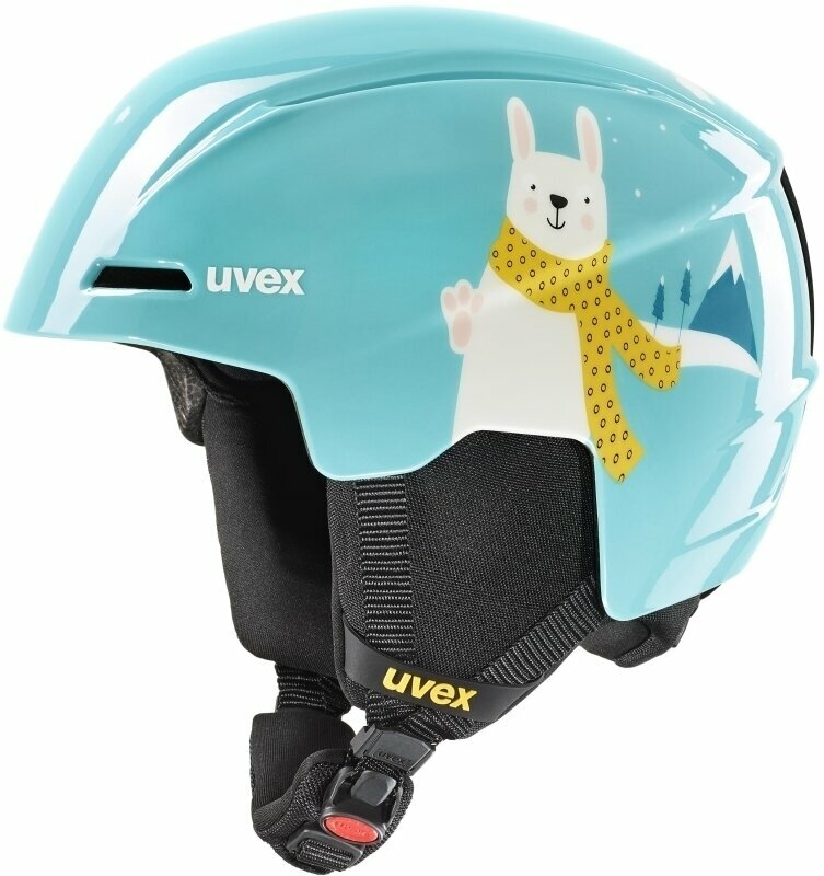Lyžařská helma UVEX Viti Junior Turquoise Rabbit 46-50 cm Lyžařská helma
