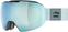 Lyžiarske okuliare UVEX Epic Attract Black Mat Mirror Sapphire/Contrastview Green Lasergold Lite Lyžiarske okuliare