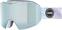 Goggles Σκι UVEX Evidnt Attract Arctic Blue Mat Mirror Sapphire/Contrastview Green Lasergold Lite Goggles Σκι