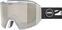 Lyžiarske okuliare UVEX Evidnt Attract White Mat Mirror Sapphire/Contrastview Yellow Lasergold Lite Lyžiarske okuliare