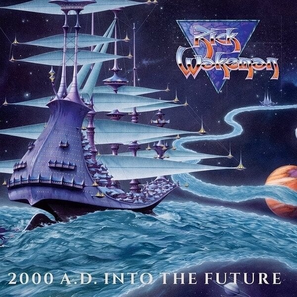 Disco de vinilo Rick Wakeman - 2000 A.D. Into The Future (Purple Coloured) (LP)