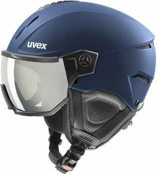 Ski Helmet UVEX Instinct Visor Navy 56-58 cm Ski Helmet - 1