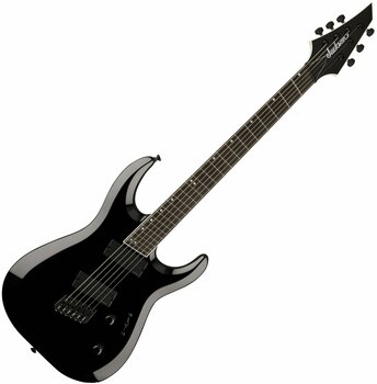 Multi-scale elektrische gitaar Jackson Pro Plus Series DK Modern MS HT6 EB Gloss Black - 1