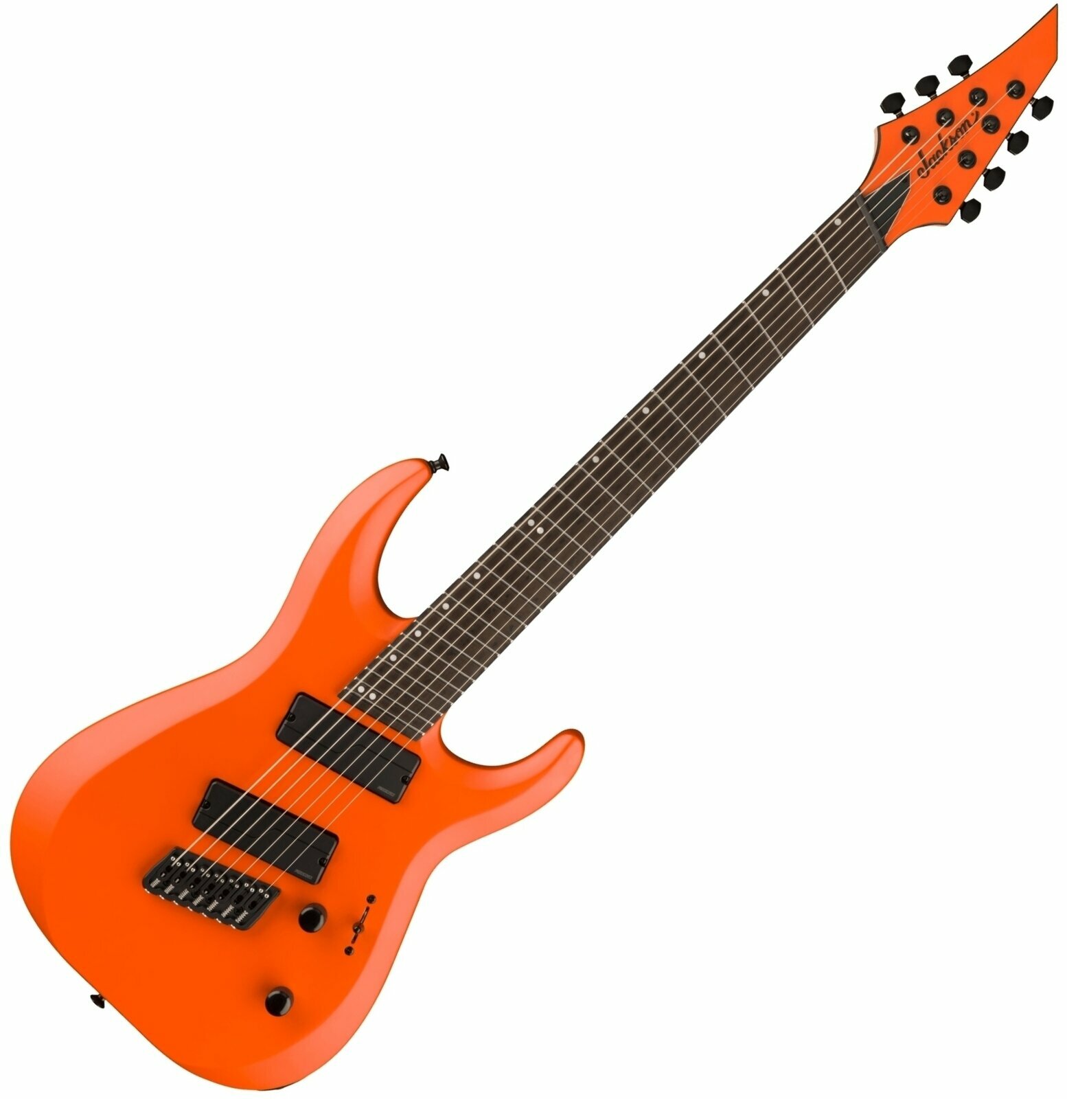 Multiscale elektrická kytara Jackson Pro Plus Series DK Modern HT7 MS EB Orange Crush