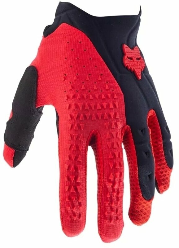 Motoros kesztyűk FOX Pawtector Gloves Black/Red S Motoros kesztyűk