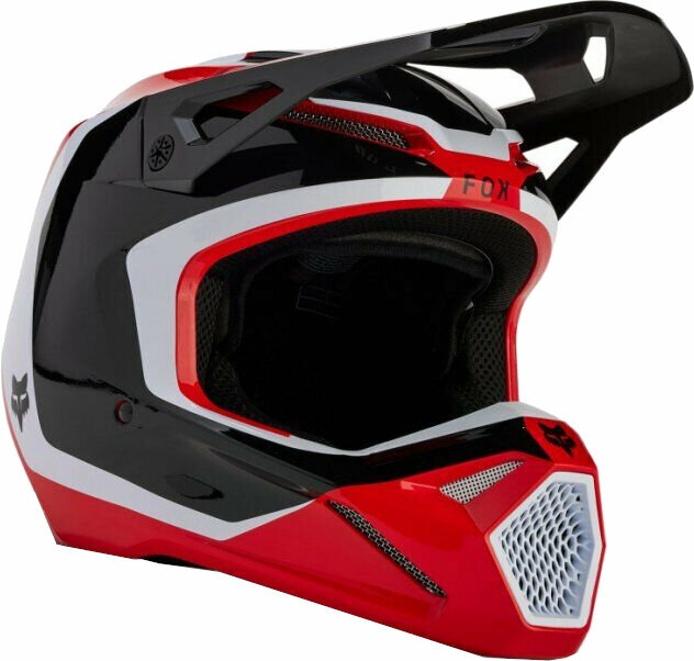 Casque FOX V1 Nitro Helmet Fluorescent Red M Casque