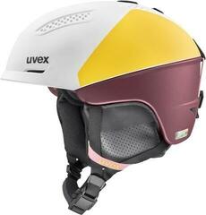 Skihelm UVEX Ultra Pro WE Yellow/Bramble 51-55 cm Skihelm