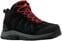 Mens Outdoor Shoes Columbia Men's Redmond III Mid Waterproof Shoe Black/Mountain Red 43 Mens Outdoor Shoes