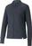 яке Puma Womens Cloudspun Heather Full Zip Jacket Navy Blazer Heather XL