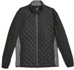 Jacket Puma Frost Quilted Puma Black/Slate Grey L Jacket