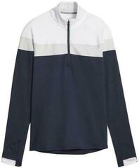 Mikina/Svetr Puma Lightweight 1/4 Zip Navy Blazer/Ash Gray