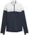 Mikina/Svetr Puma Lightweight 1/4 Zip Navy Blazer/Ash Gray XS Sweatshirt