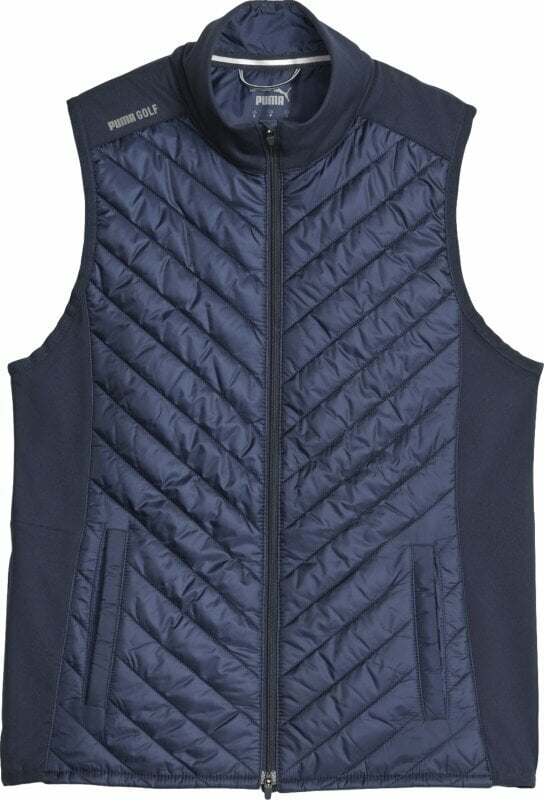 Chaleco Puma Womens Frost Quilted Vest Navy Blazer XS