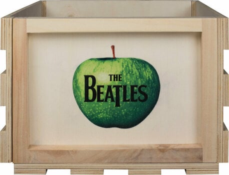 Vinyl Record Box Crosley Record Storage Crate The Beatles Apple Label - 1