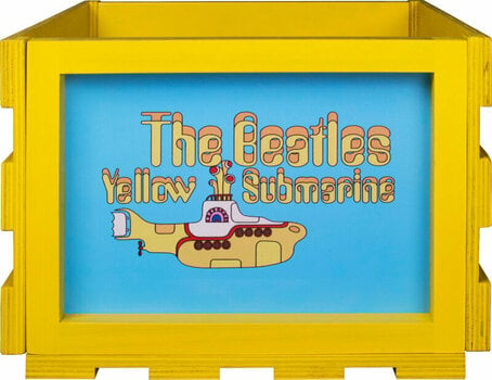 Vinyl Record Box Crosley Record Storage Crate The Beatles Yellow Submarine - 1
