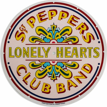 Halkmatta Crosley Turntable Slipmat The Beatles Sgt. Pepper Beige - 1