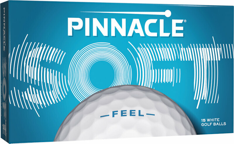 Golfový míček Pinnacle Soft White 2020 15 Pack