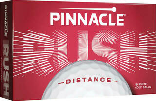Golfové míčky Pinnacle Rush 15 White Golfové míčky