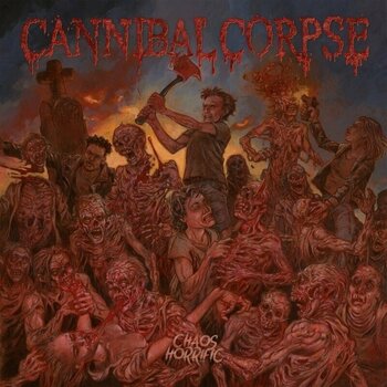 Vinyl Record Cannibal Corpse - Chaos Horrific (Marbled Coloured) (LP) - 1