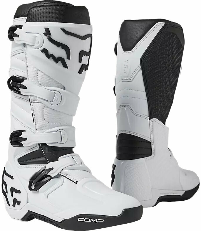 Motociklističke čizme FOX Comp Boots White 43 Motociklističke čizme