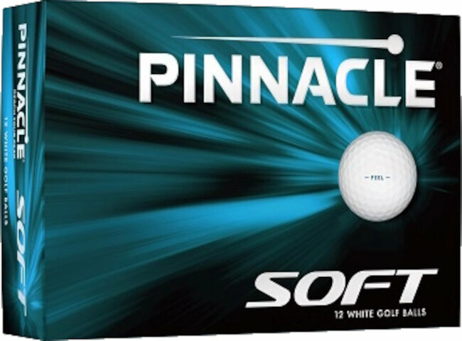 Golfová loptička Pinnacle Soft 15 Golf Balls White 2023