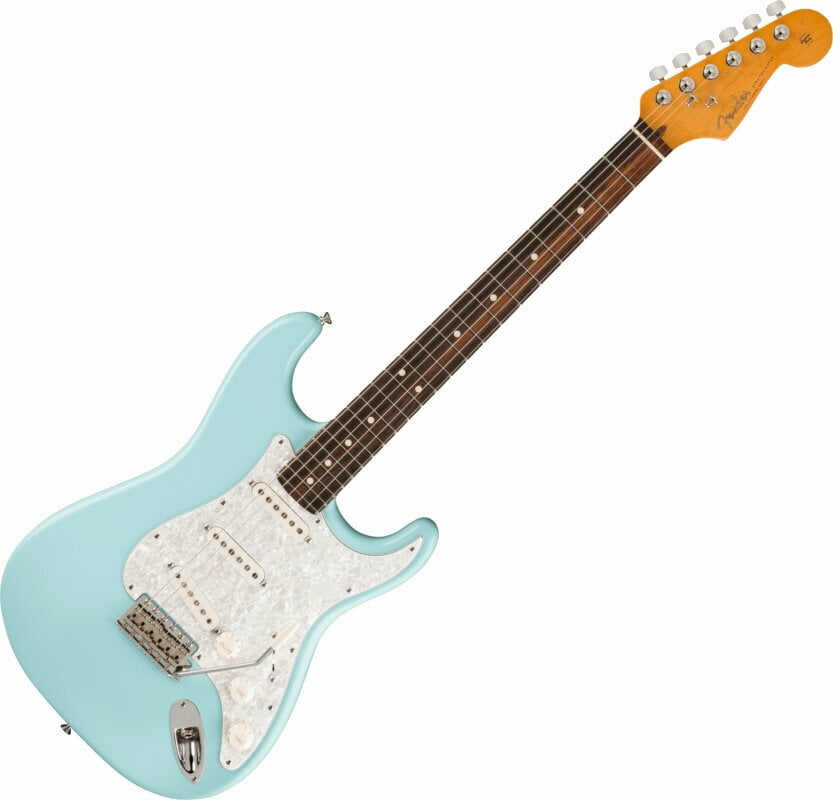Electric guitar Fender Cory Wong Stratocaster RW Daphne Blue