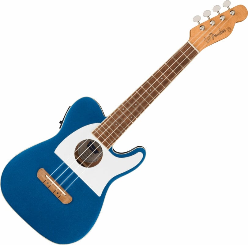 Konsert-ukulele Fender Fullerton Tele Uke Konsert-ukulele Lake Placid Blue