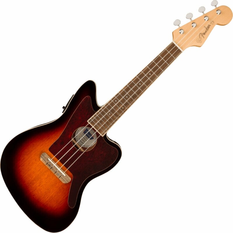 Koncertné ukulele Fender Fullerton Jazzmaster Uke Koncertné ukulele 3-Color Sunburst