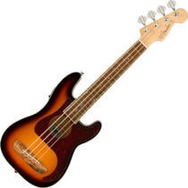 Fender Fullerton Precision Bass Uke 3-Color Sunburst Bass Ukulele (Like new)