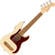 Fender Fullerton Precision Bass Uke Basové ukulele Olympic White