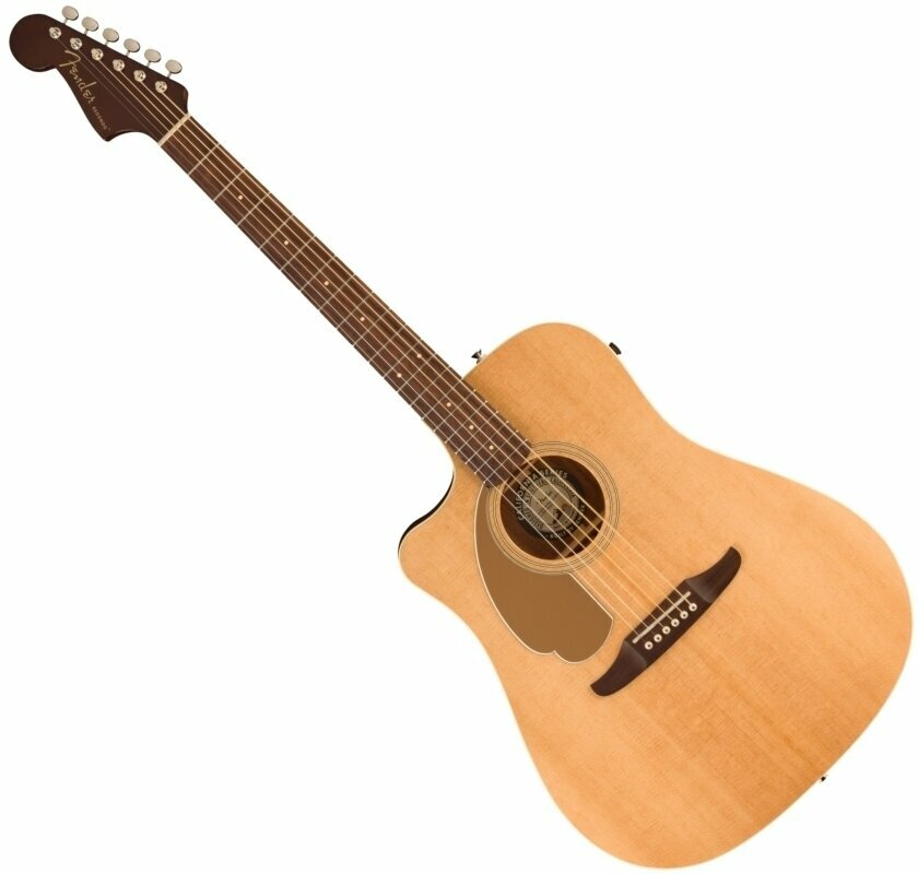 electro-acoustic guitar Fender Redondo Player LH Natural
