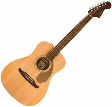 Elektro-akoestische gitaar Fender Malibu Player Natural - 1