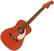 Sonstige Elektro-Akustikgitarren Fender Malibu Player Fiesta Red