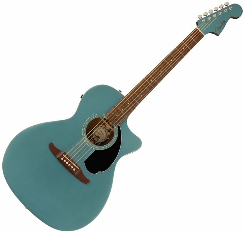 electro-acoustic guitar Fender Newporter Player Tidepool