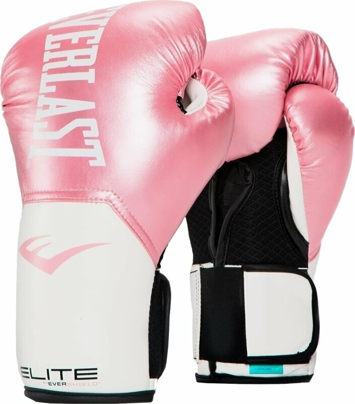 Boxnings- och MMA-handskar Everlast Prostyle Gloves 12 oz Pink/White