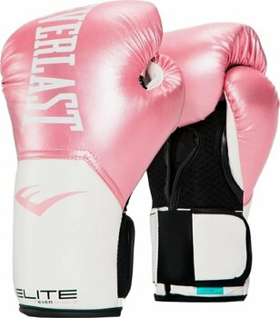 Boxnings- och MMA-handskar Everlast Prostyle Gloves 12 oz Pink/White - 1