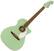 electro-acoustic guitar Fender Newporter Player Surf Green