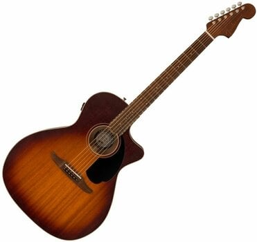 electro-acoustic guitar Fender Newporter Special Honey Burst