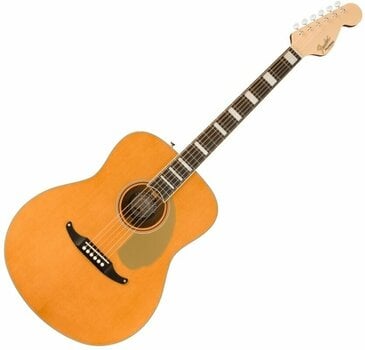 Jumbo elektro-akoestische gitaar Fender Palomino Vintage Aged Natural - 1