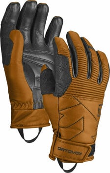 Rukavice Ortovox Full Leather Glove M Sly Fox L Rukavice - 1