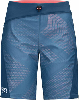 Outdoor Shorts Ortovox Col Becchei WB Shorts W Petrol Blue S Outdoor Shorts - 1