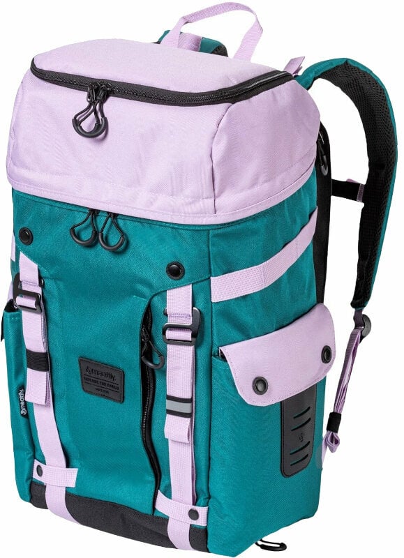 Lifestyle Backpack / Bag Meatfly Scintilla Backpack Lavender/Dark Jade 26 L Backpack