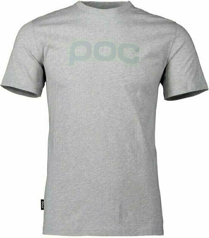 Maillot de cyclisme POC Tee T-shirt Grey Melange XS
