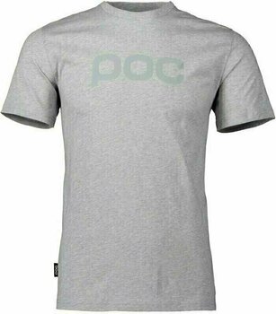 Cycling jersey POC Tee T-Shirt Grey Melange XS - 1