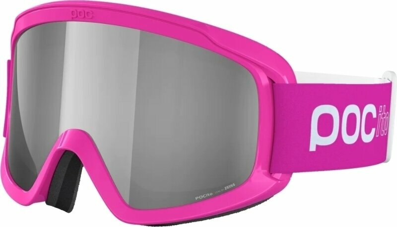 Smučarska očala POC POCito Opsin Opsin Fluorescent Pink/Clarity POCito Spektris Silver Smučarska očala