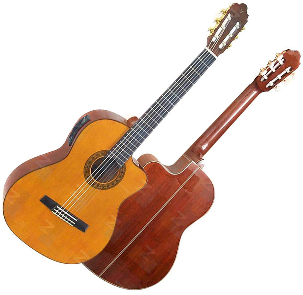 Guitarra clásica con preamplificador Valencia CG 180 CE
