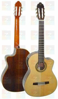 Klassisk gitarr med förförstärkare Valencia CG 50 CE - 1
