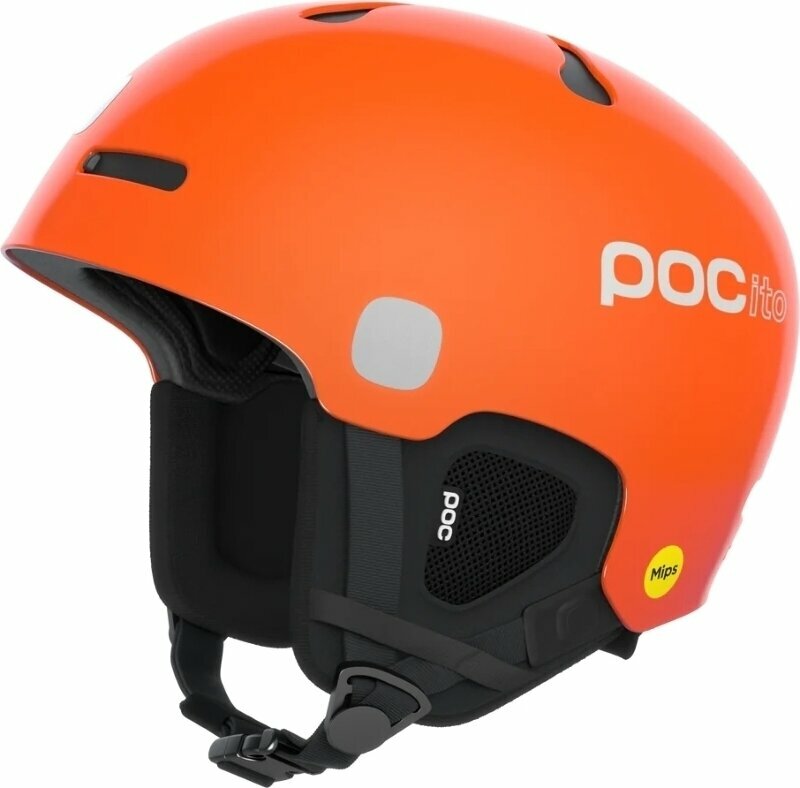 Каска за ски POC POCito Auric Cut MIPS Fluorescent Orange 48-52 Каска за ски