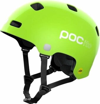 Kid Bike Helmet POC POCito Crane MIPS Fluorescent Yellow/Green 51-54 Kid Bike Helmet - 1